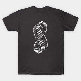 Mobius Piano T-Shirt